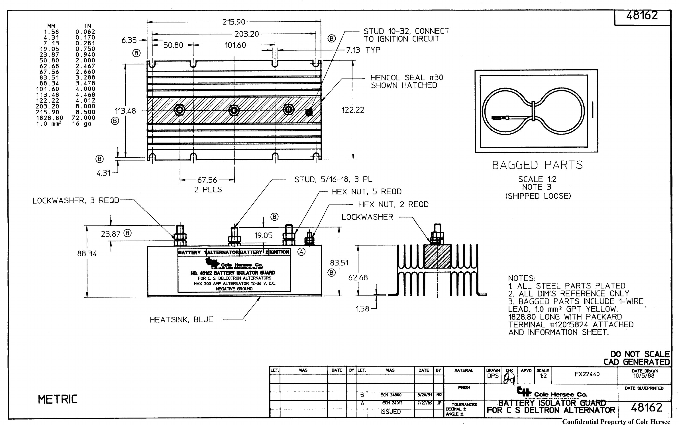 Battery Isolator Gaurd Drawings Datasheet by Littelfuse Inc. | Digi-Key