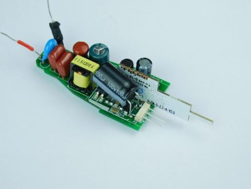 PCB showing the Wi-Fi modules antenna