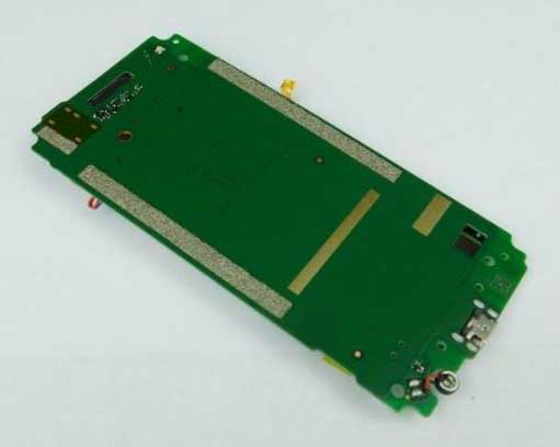Back of the PCB