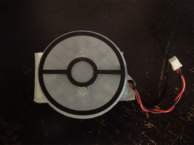 Glowing LED Team Badge for Pokemon Go