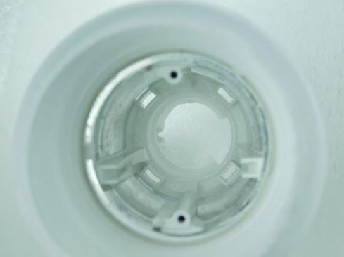 Metal shielding inside the bulb structure